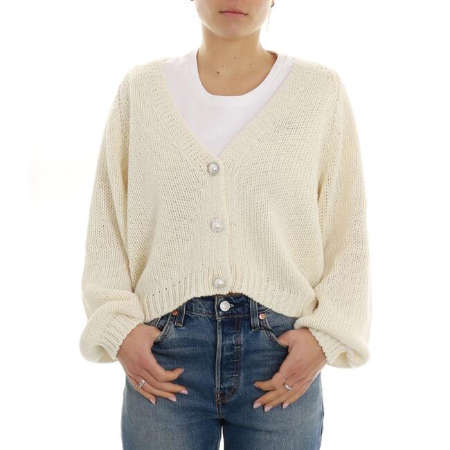 CARDIGAN BOTTONI GIOIELLO HAVEONE - Mad Fashion | img vers.1300x/